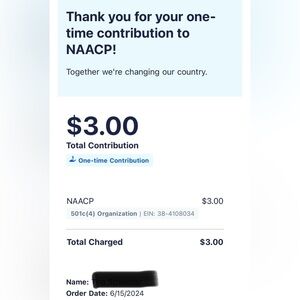 $3 donation to NAACP for purchase: Madewell 💯 crossbody